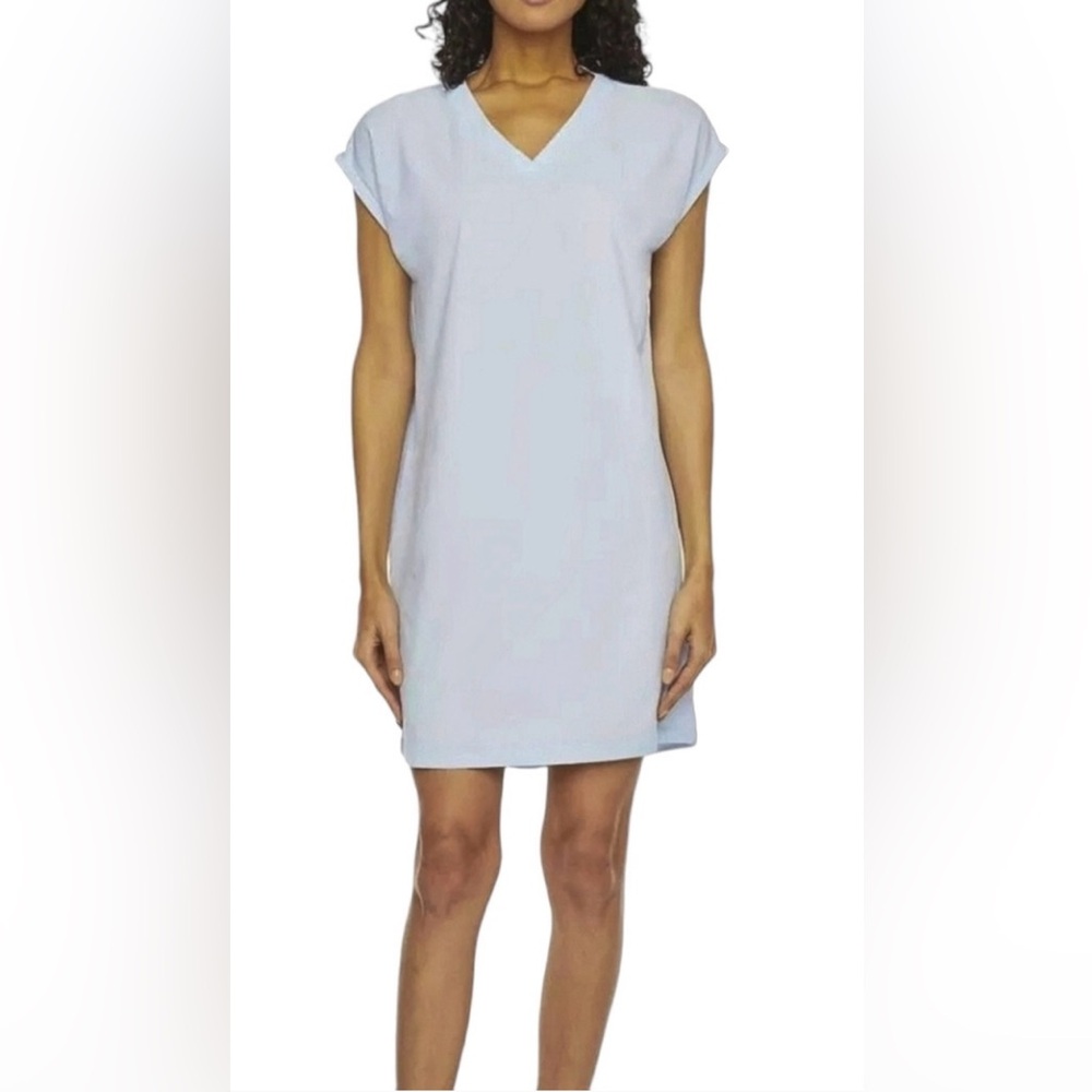 STYLUS Athletic Casual Dress – Drift Blue, Size XXL